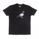 MAGLIETTA UOMO PIGEON LOGO TEE BLACK