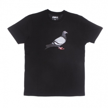 MAGLIETTA UOMO PIGEON LOGO TEE BLACK