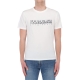 T-shirt Napapijri Uomo Big Logo 002 BRIGHT WHITE