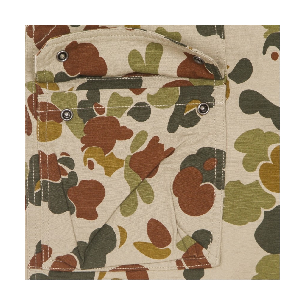 PANTALONE CORTO UOMO PATROL CARGO SAND CAMO