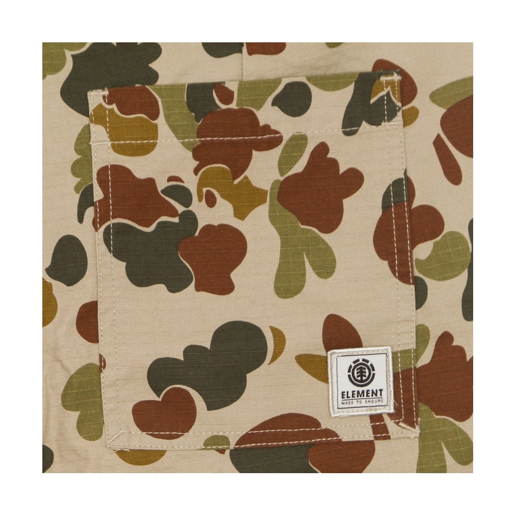 PANTALONE CORTO UOMO PATROL CARGO SAND CAMO