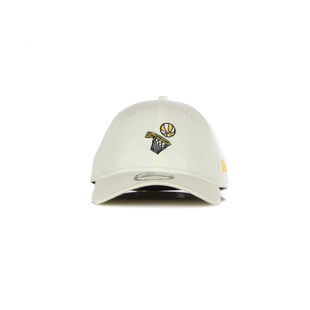 CAPPELLINO VISIERA CURVA UOMO NE SPORTS 940 CHROME WHITE