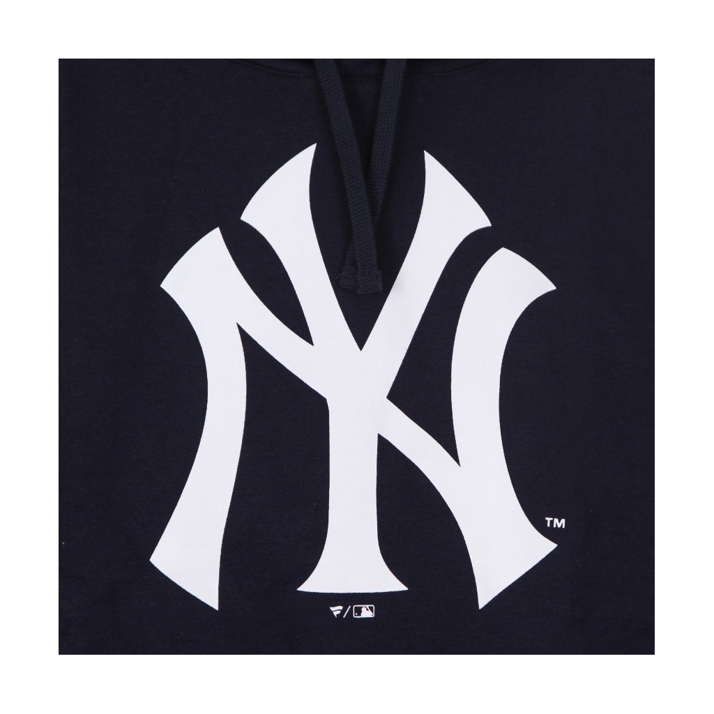 FELPA CAPPUCCIO UOMO MLB MID ESSENTIALS CREST GRAPHIC HOODIE NEYYAN NAVY
