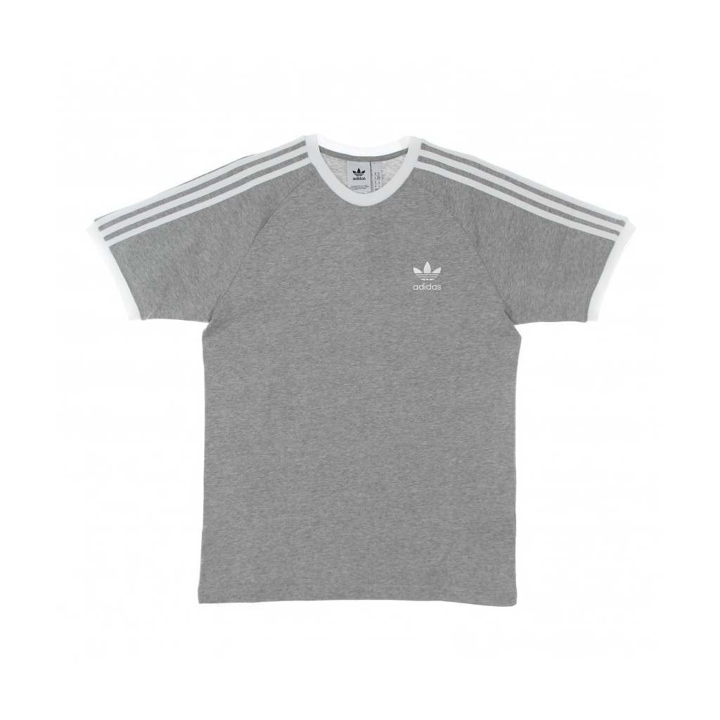 MAGLIETTA UOMO 3 STRIPES TEE MEDIUM GREY HEATHER