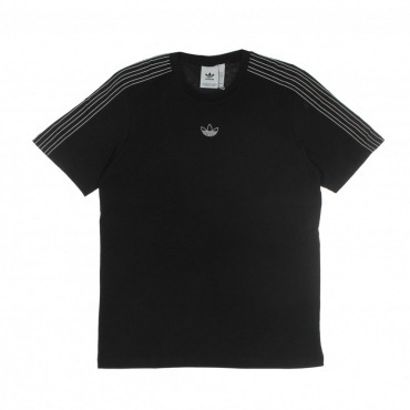 MAGLIETTA UOMO SPORT 3 STRIPES T-SHIRT BLACK/WHITE