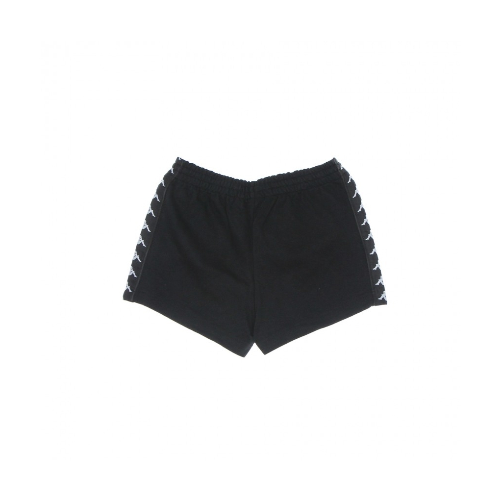 PANTALONCINO DONNA BANDA TREADY BLACK BLACK WHITE Bowdoo