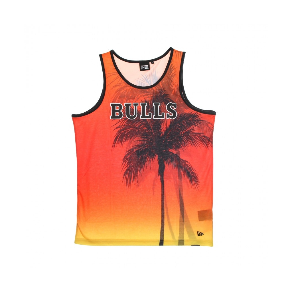 CANOTTA UOMO NBA SUMMER CITY ALL OVER PRINT TANK CHIBUL FRONT DOOR RED