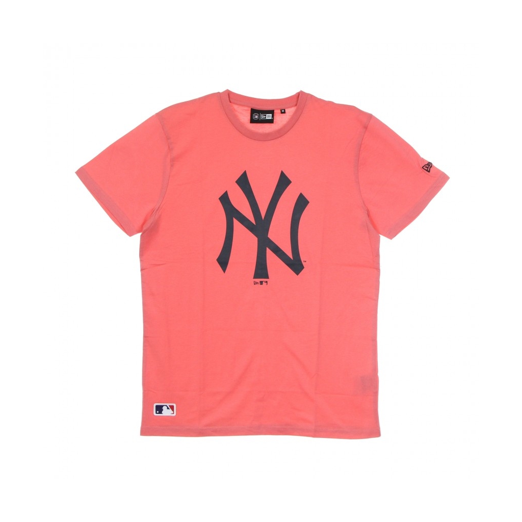 MAGLIETTA UOMO MLB SEASONAL TEAM LOGO TEE NEYYAN PINK/NAVY