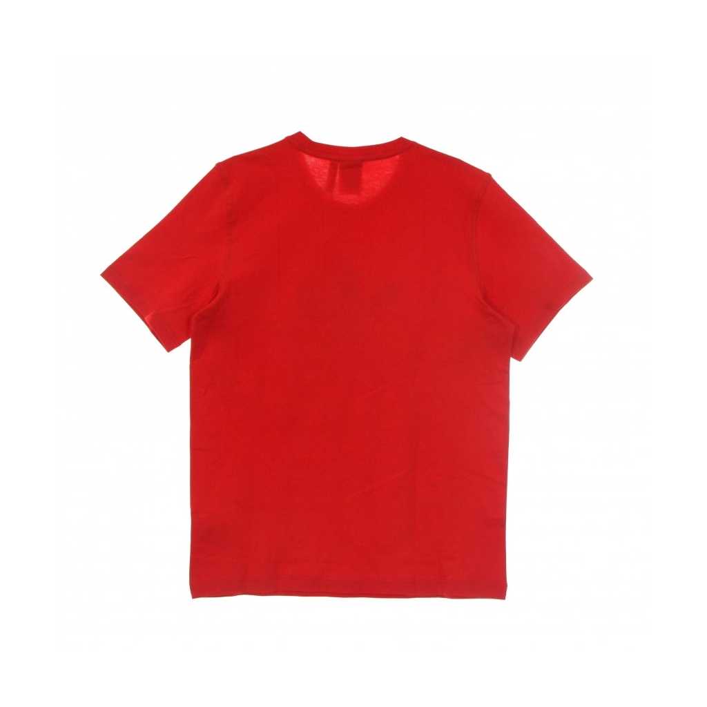 MAGLIETTA UOMO TREFOIL T-SHIRT SCARLET/WHITE