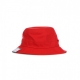 CAPPELLO DA PESCATORE UOMO NE ESSENTIAL BUCKET FRONT DOOR RED