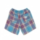 PANTALONE CORTO UOMO EASY PLAID SHORT AQUA MULTI