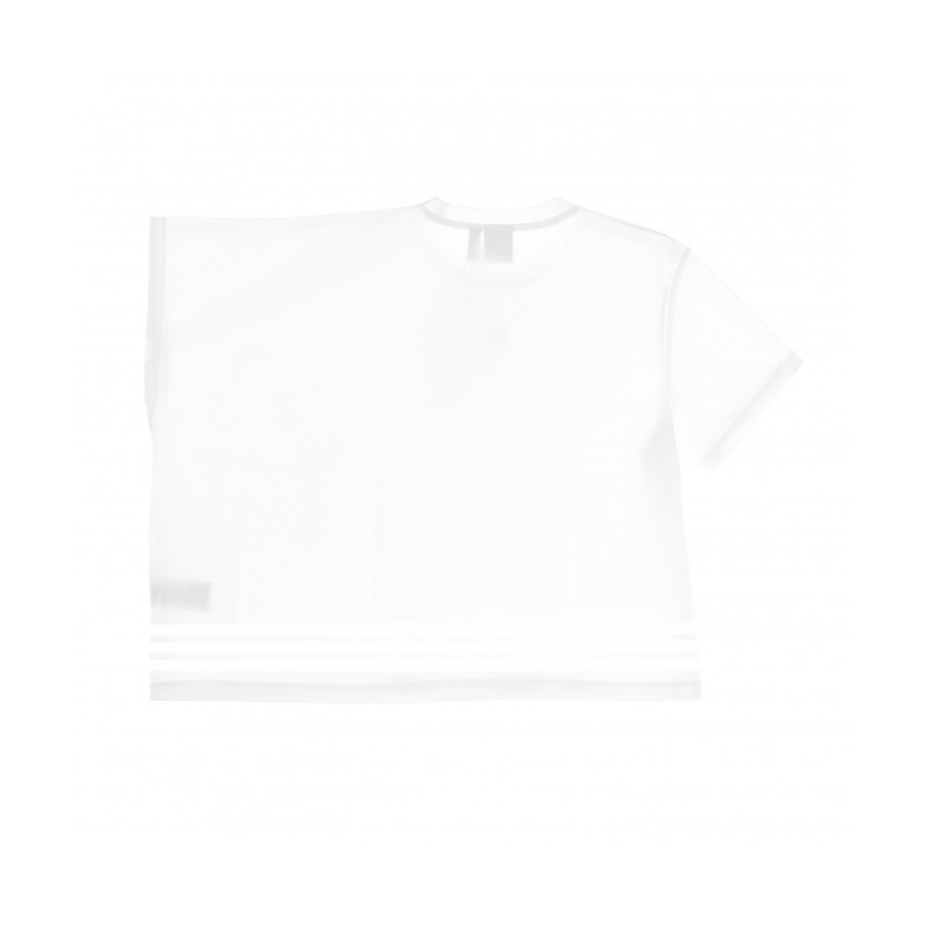 MAGLIETTA DONNA TREFOIL TEE WHITE