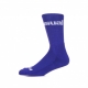 CALZA MEDIA UOMO LOGO SOCKS BLUE