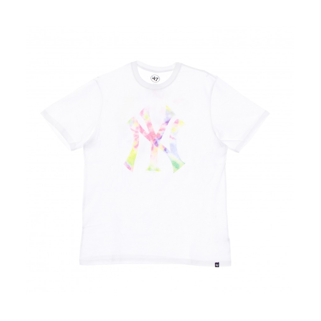 MAGLIETTA UOMO MLB TIE DYE PRINT BAKER ECHO TEE NEYYAN WHITE WASH