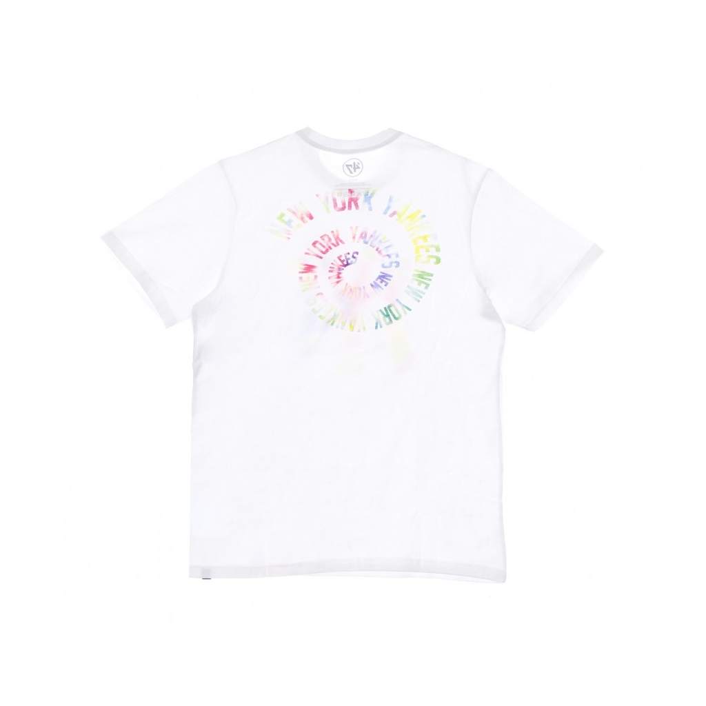 MAGLIETTA UOMO MLB TIE DYE PRINT BAKER ECHO TEE NEYYAN WHITE WASH