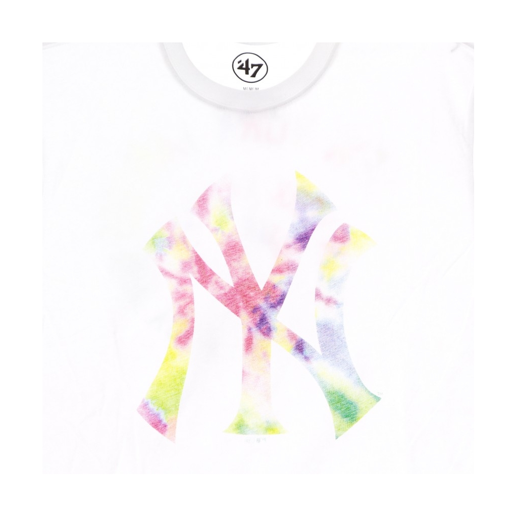 MAGLIETTA UOMO MLB TIE DYE PRINT BAKER ECHO TEE NEYYAN WHITE WASH