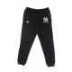 PANTALONE TUTA LEGGERO UOMO MLB EMBROIDERED HELIX PANTS NEYYAN JET BLACK