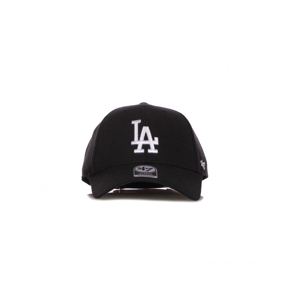 CAPPELLINO VISIERA CURVA UOMO MLB MVP LOSDOD BLACK/WHITE