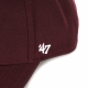 CAPPELLINO VISIERA CURVA UOMO MLB MVP NEYYAN DARK MAROON/WHITE