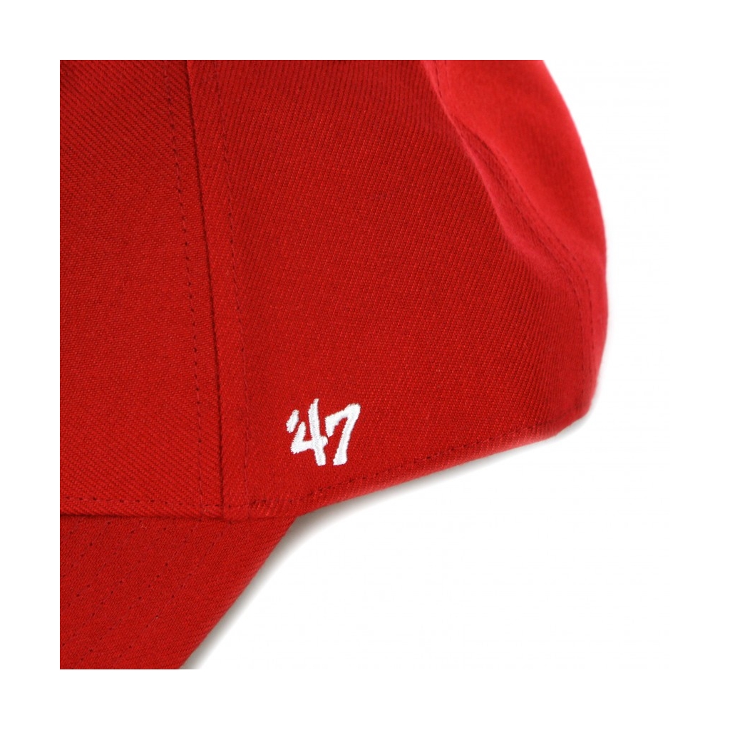 CAPPELLINO VISIERA CURVA UOMO MLB MVP TORBLU RED/WHITE