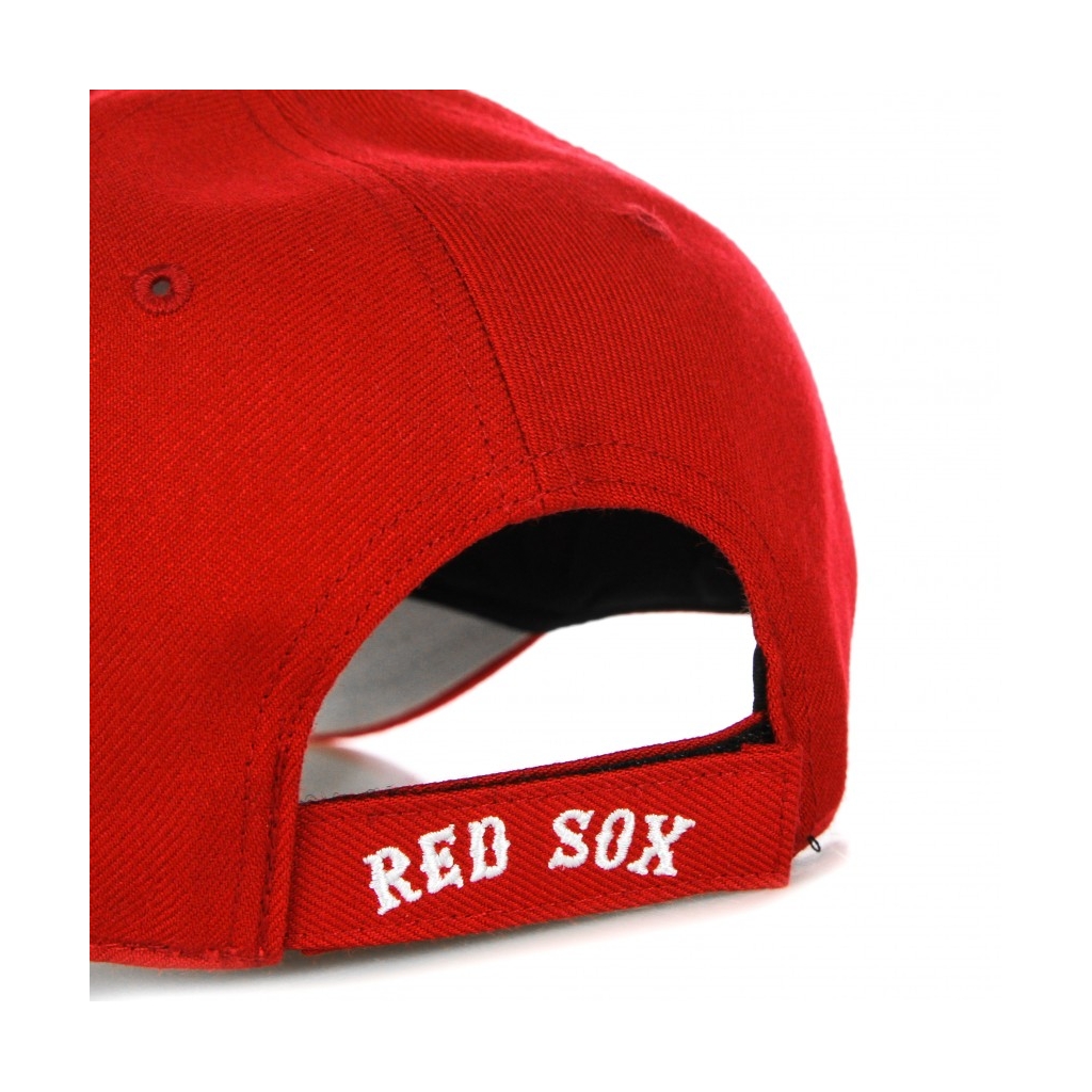 CAPPELLINO VISIERA CURVA UOMO MLB MVP BOSRED RED/WHITE