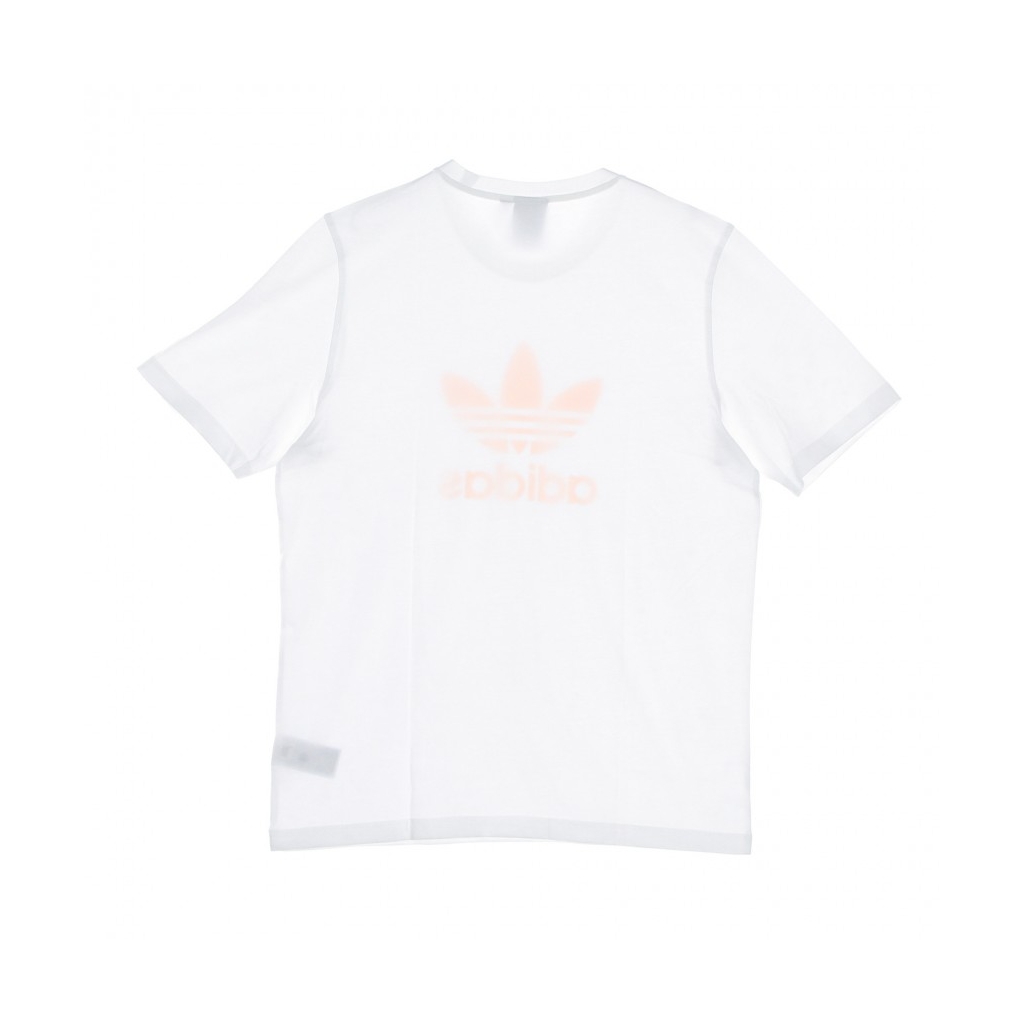 MAGLIETTA UOMO ADICOLOR TREFOIL CLASSIC T-SHIRT WHITE/HAZY ORANGE