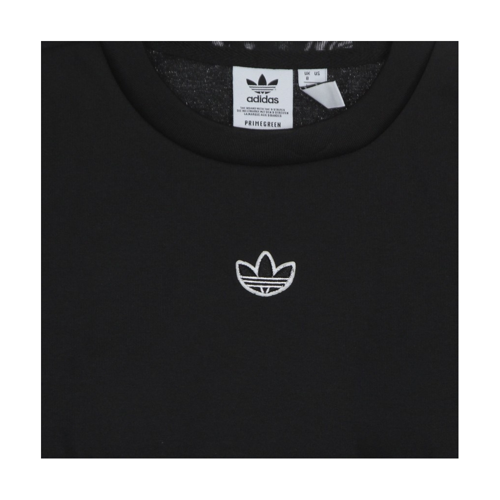 MAGLIETTA DONNA TREFOIL T-SHIRT BLACK