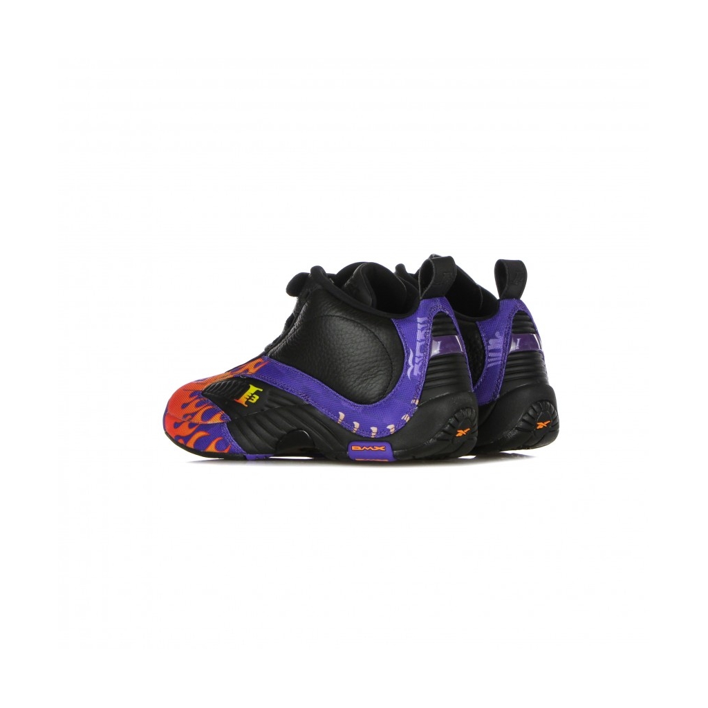 SCARPA ALTA UOMO ANSWER IV BLACK/TEAM PURPLE/VECTOR RED