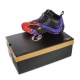 SCARPA ALTA UOMO ANSWER IV BLACK/TEAM PURPLE/VECTOR RED