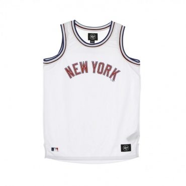 CANOTTA TIPO BASKET UOMO MLB GRAFTON TANK NEYYAN WHITE WASH