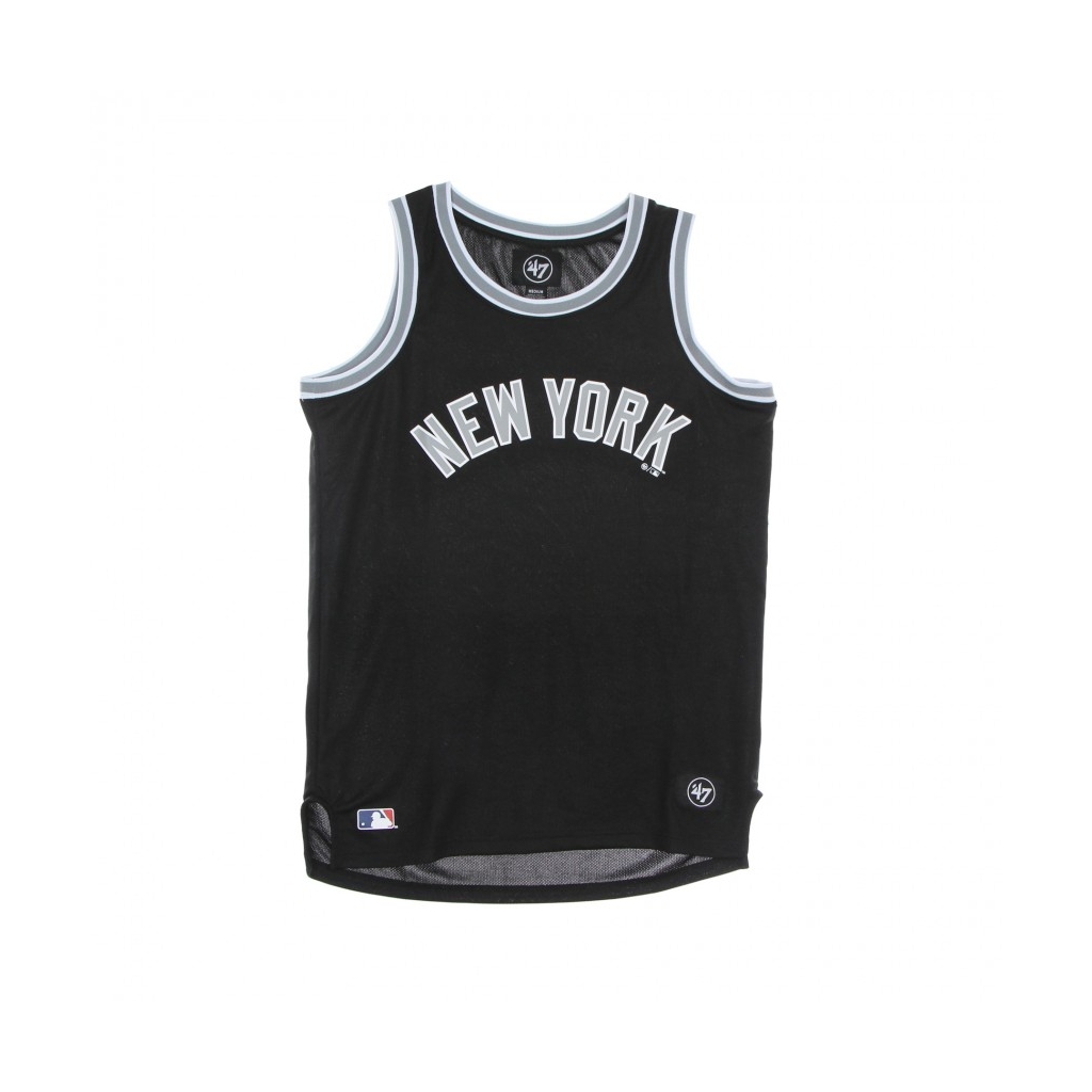 CANOTTA TIPO BASKET UOMO MLB GRAFTON TANK NEYYAN JET BLACK