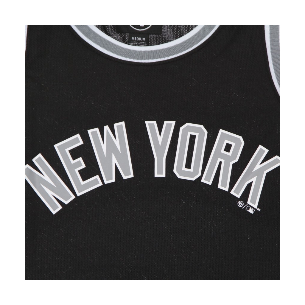 CANOTTA TIPO BASKET UOMO MLB GRAFTON TANK NEYYAN JET BLACK