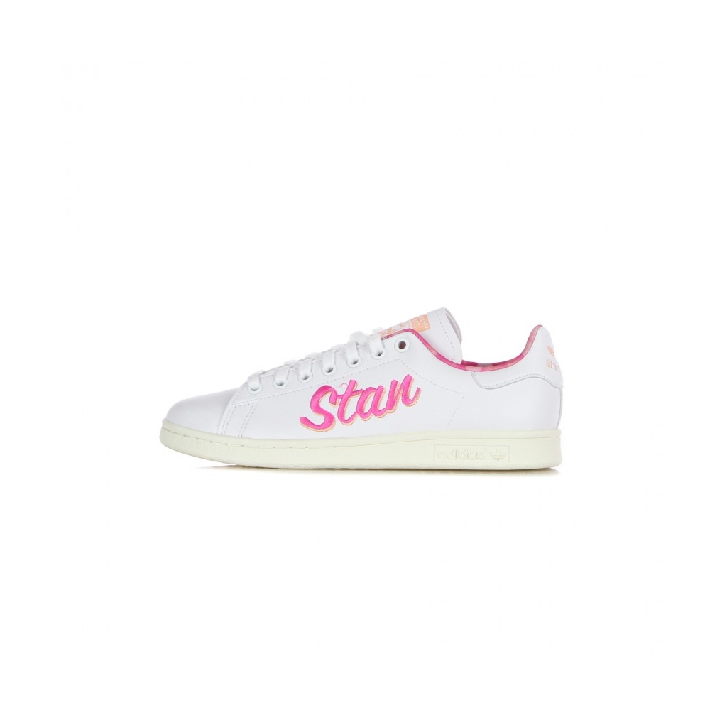 SCARPA BASSA UOMO STAN SMITH CLOUD WHITE/SCREAMING PINK/OFF WHITE