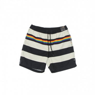 PANTALONCINO UOMO PRIDE STRIPE VOLLEY BLACK/RAINBOW