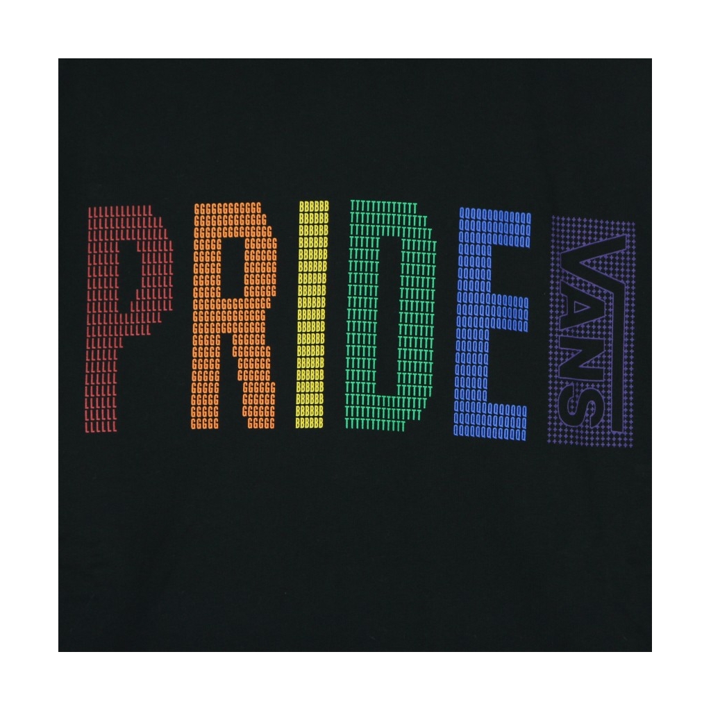 FELPA CAPPUCCIO UOMO PRIDE PULLOVER BLACK