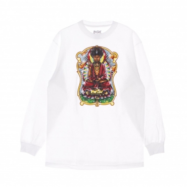 MAGLIETTA UOMO BUDDHA L/S WHITE