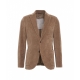 Blazer in velluto a coste beige