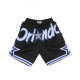 PANTALONCINO TIPO BASKET UOMO NBA BIG FACE BLOWN OUT FASHION SHORT HARDWOOD CLASSICS ORLMAG BLACK/ORIGINAL TEAM COLORS