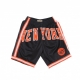 PANTALONCINO TIPO BASKET UOMO NBA BIG FACE BLOWN OUT FASHION SHORT HARDWOOD CLASSICS NEYKNI BLACK/ORIGINAL TEAM COLORS