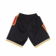 PANTALONCINO TIPO BASKET UOMO NBA BIG FACE BLOWN OUT FASHION SHORT HARDWOOD CLASSICS HOUROC BLACK/ORIGINAL TEAM COLORS