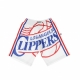 PANTALONCINO TIPO BASKET UOMO NBA BIG FACE BLOWN OUT FASHION SHORT HARDWOOD CLASSICS LOSCLI WHITE/ORIGINAL TEAM COLORS