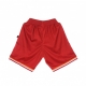 PANTALONCINO TIPO BASKET UOMO NBA BIG FACE BLOWN OUT FASHION SHORT HARDWOOD CLASSICS MIAHEA RED/ORIGINAL TEAM COLORS