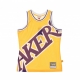 CANOTTA TIPO BASKET UOMO NBA BIG FACE BLOWN OUT FASHION JERSEY HARDWOOD CLASSICS LOSLAK YELLOW/ORIGINAL TEAM COLORS