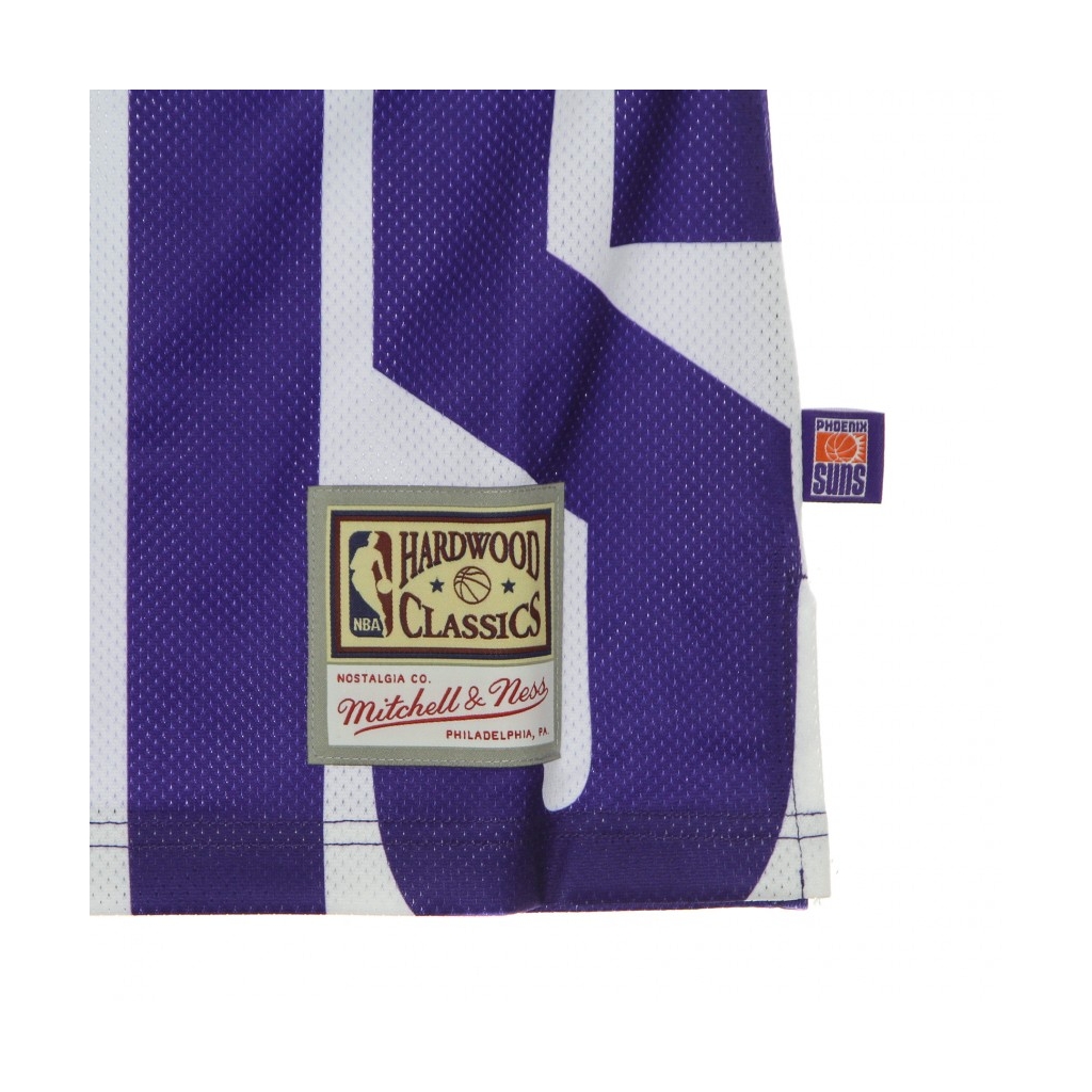 CANOTTA TIPO BASKET UOMO NBA BIG FACE BLOWN OUT FASHION JERSEY HARDWOOD CLASSICS PHOSUN PURPLE/ORIGINAL TEAM COLORS