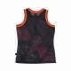 CANOTTA TIPO BASKET UOMO NBA BIG FACE BLOWN OUT FASHION JERSEY HARDWOOD CLASSICS ATLHAW BLACK/ORIGINAL TEAM COLORS