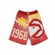 PANTALONCINO TIPO BASKET UOMO NBA JUMBOTRON SUBLIMATED MESH SHORTS HARDWOOD CLASSICS ATLHAW SCARLET/ORIGINAL TEAM COLORS