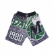 PANTALONCINO TIPO BASKET UOMO NBA JUMBOTRON SUBLIMATED MESH SHORTS HARDWOOD CLASSICS DALMAV NAVY/ORIGINAL TEAM COLORS