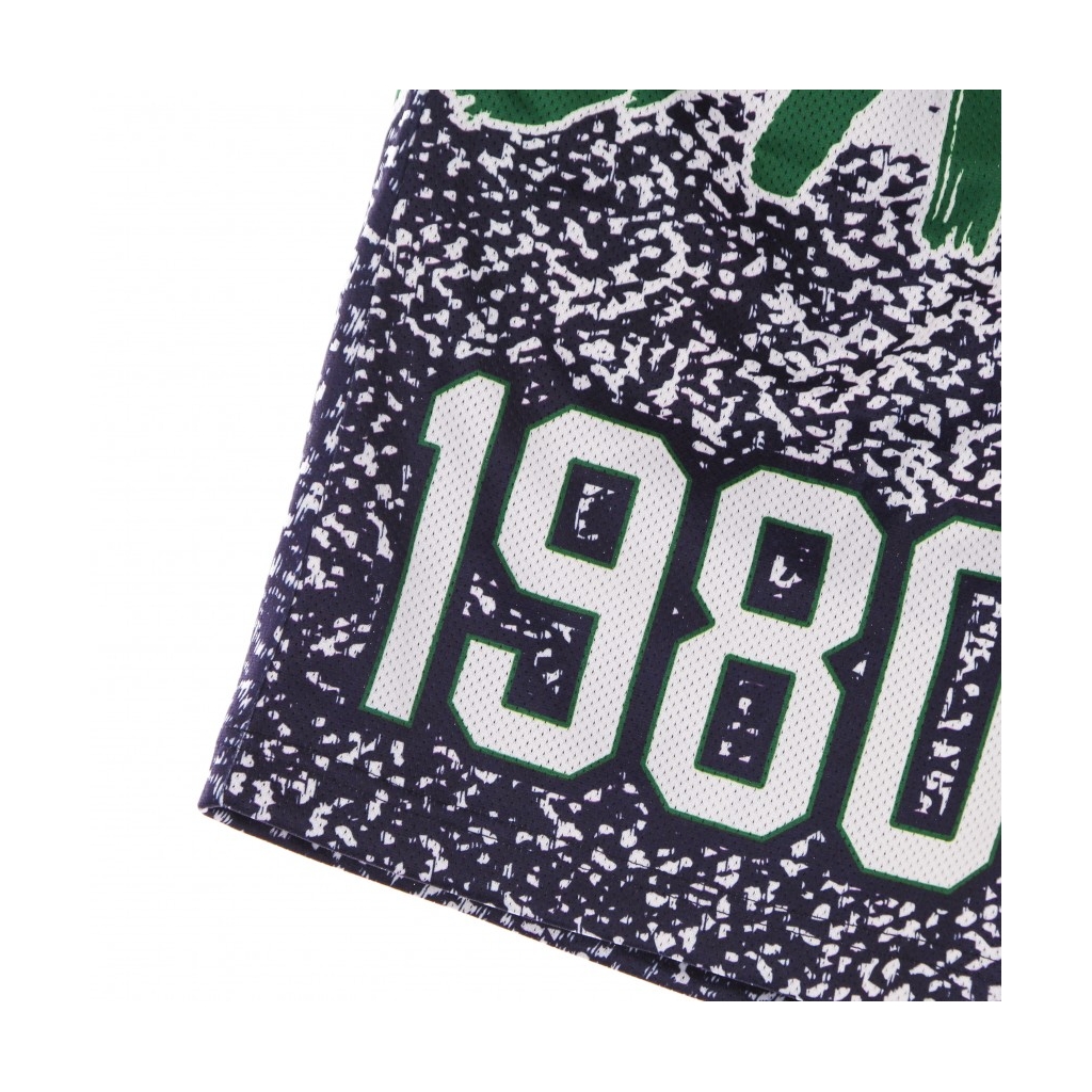 PANTALONCINO TIPO BASKET UOMO NBA JUMBOTRON SUBLIMATED MESH SHORTS HARDWOOD CLASSICS DALMAV NAVY/ORIGINAL TEAM COLORS