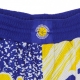 PANTALONCINO TIPO BASKET UOMO NBA JUMBOTRON SUBLIMATED MESH SHORTS HARDWOOD CLASSICS GOLWAR ROYAL/ORIGINAL TEAM COLORS