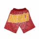 PANTALONCINO TIPO BASKET UOMO NBA JUMBOTRON SUBLIMATED MESH SHORTS HARDWOOD CLASSICS HOUROC SCARLET/ORIGINAL TEAM COLORS